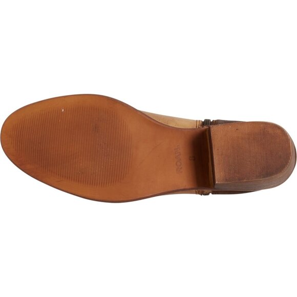 NEW ROAN BY BED STU Liz Short Boots - Leather For Women IN Tan Crust Suede7254s2 - Picture 7 of 8